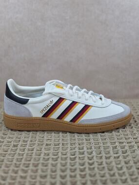 Adidas Handball Spezial Women’s 7 (Youth 6Y) White Grey Yellow – Brand New
